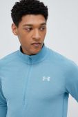 Кофта для бігу Under Armour Streaker колір зелений однотонна