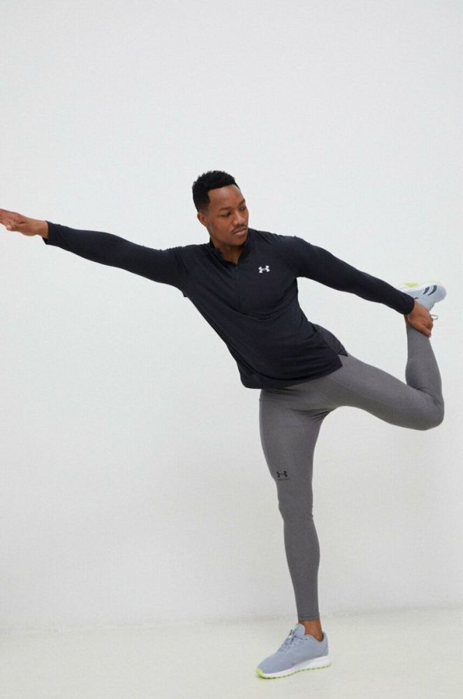 Кофта для бігу Under Armour Streaker колір чорний однотонна фото 2
