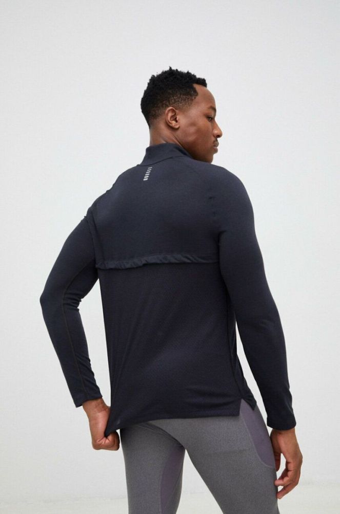Кофта для бігу Under Armour Streaker колір чорний однотонна фото 3