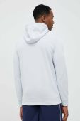Кофта Under Armour колір сірий з капюшоном однотонна