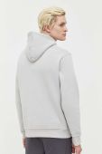 Кофта Nicce чоловіча колір сірий з капюшоном з аплікацією