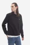 Кофта Vans чоловіча колір чорний однотонна VN0A4PODBLK-black Кофта Vans чоловіча колір чорний однотонна VN0A4PODBLK-black