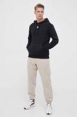 Кофта adidas Originals чоловіча колір чорний з капюшоном з аплікацією (3303627)