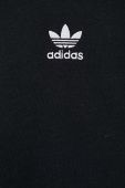 Кофта adidas Originals чоловіча колір чорний з капюшоном з аплікацією (3303627)