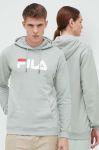 Кофта Fila колір зелений з капюшоном з принтом Кофта Fila колір зелений з капюшоном з принтом