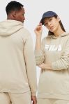 Кофта Fila колір бежевий з капюшоном з принтом (3022236) Кофта Fila колір бежевий з капюшоном з принтом (3022236)