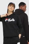 Кофта Fila колір чорний з капюшоном з принтом Кофта Fila колір чорний з капюшоном з принтом