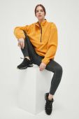 Спортивна кофта Jack Wolfskin Bockenheim Fleece колір помаранчевий однотонна