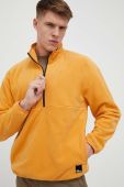 Спортивна кофта Jack Wolfskin Bockenheim Fleece колір помаранчевий однотонна