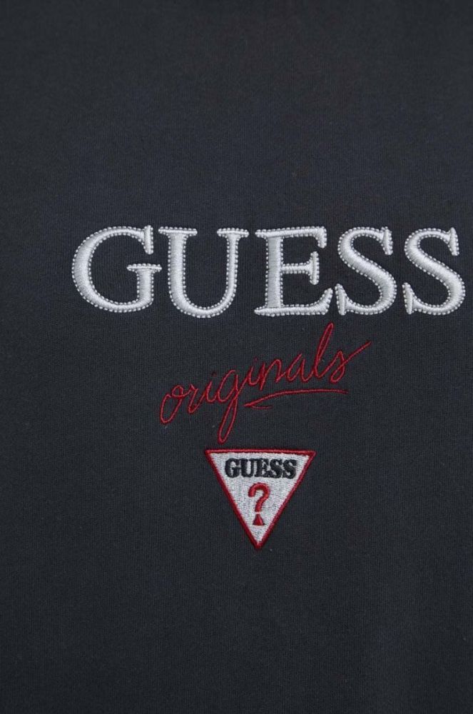 Кофта Guess Originals Go Baker колір чорний з аплікацією SM2BQ09K9YH1-F43M фото 8