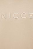 Кофта Nicce колір бежевий з аплікацією