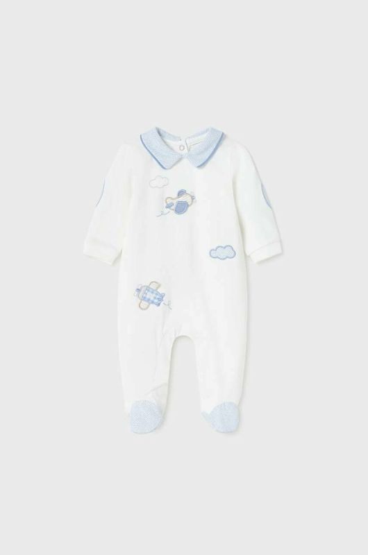 Повзунки для немовлят Mayoral Newborn колір білий (3057489)