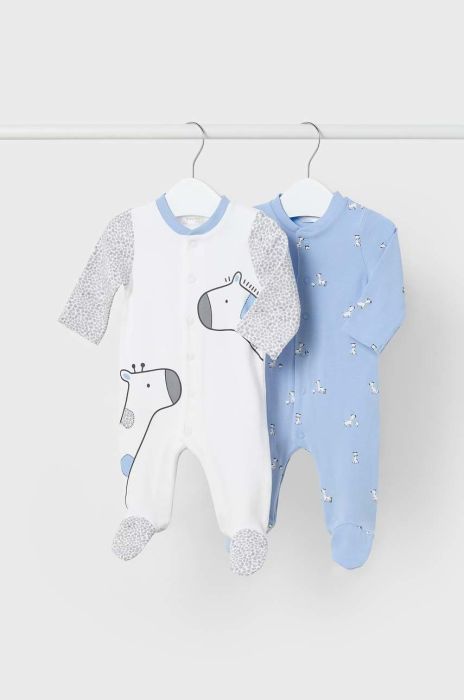 Дитячі повзунки Mayoral Newborn колір блакитний (2953751)