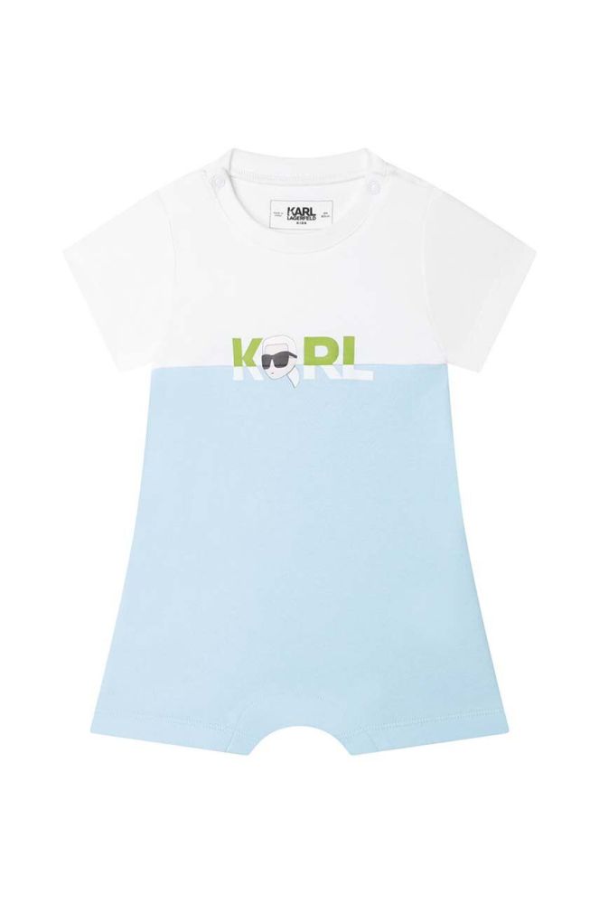 Боді для немовлят Karl Lagerfeld колір блакитний (3069026)
