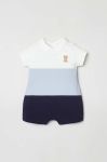 Бавовняний ромпер для немовлят OVS колір блакитний (3272504)