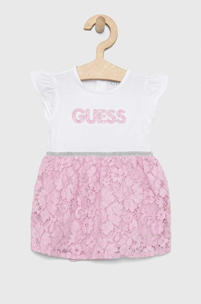 Сукня для немовлят Guess колір білий (2939476)