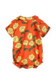 Дитяче бавовняне боді Mini Rodini колір помаранчевий (3116340)