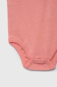 Дитяче бавовняне боді OVS 3-pack колір рожевий (3175484) Дитяче бавовняне боді OVS 3-pack колір рожевий (3175484)