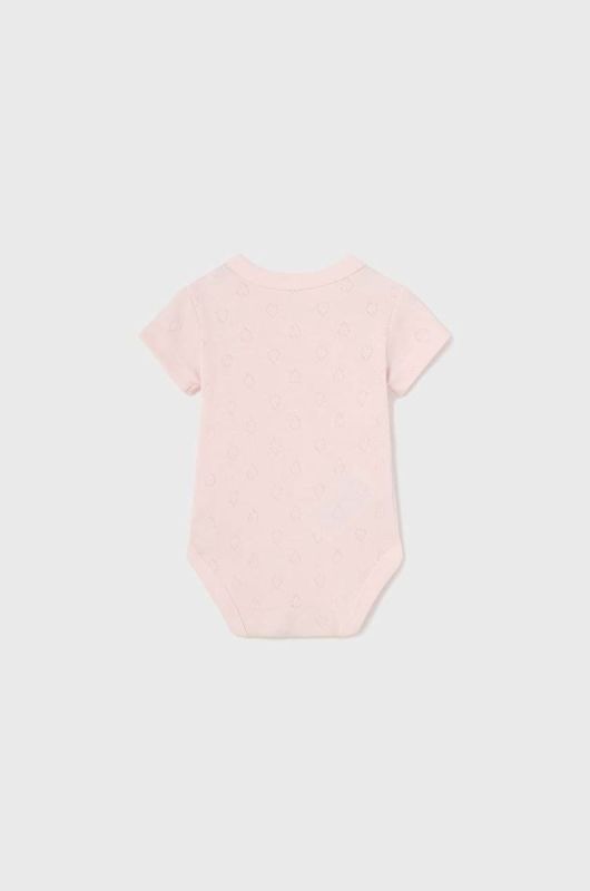 Дитяче бавовняне боді Mayoral Newborn колір рожевий (2964601) фото 2