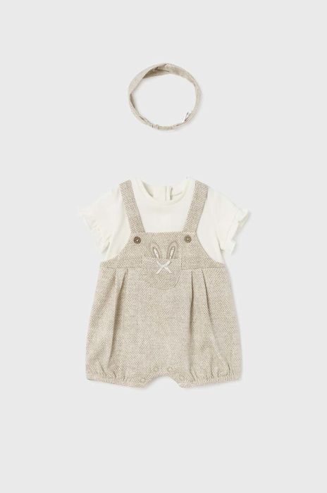 Комбінезон для немовлят Mayoral Newborn колір бежевий (2953779)