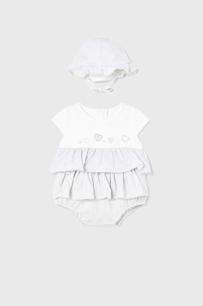 Боді для немовлят Mayoral Newborn колір сірий (2964613)
