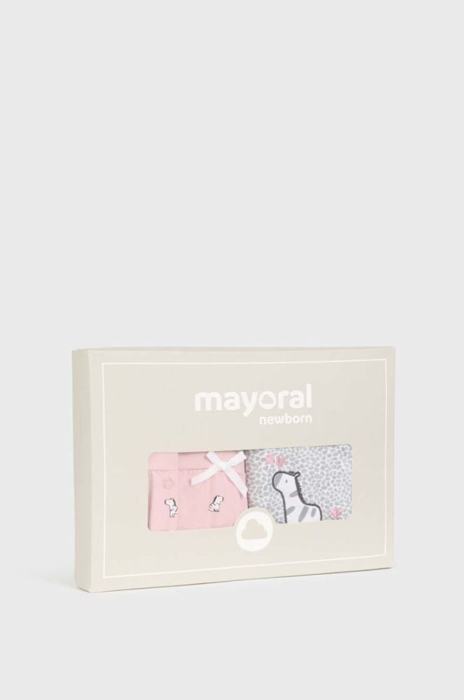 Дитячі повзунки Mayoral Newborn 2-pack колір барвистий (2953808) фото 5