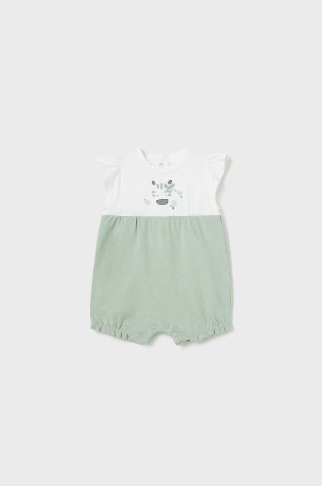 Комбінезон для немовлят Mayoral Newborn 2-pack колір бірюзовий (2964655) фото 2