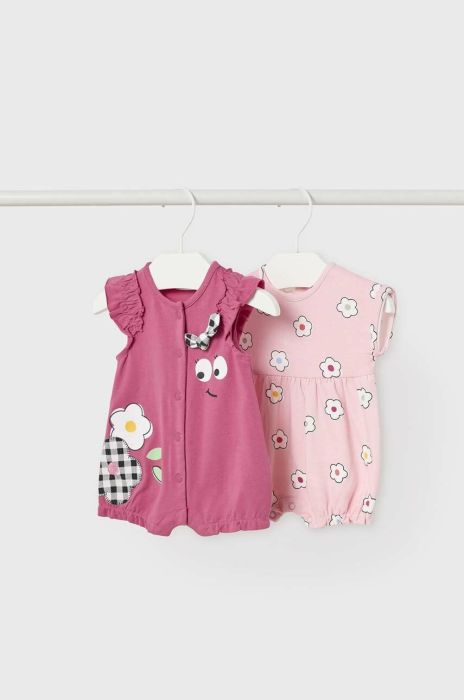 Комбінезон для немовлят Mayoral Newborn 2-pack колір червоний (2987956)