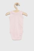 Дитяче бавовняне боді United Colors of Benetton 3-pack колір рожевий (3035553) Дитяче бавовняне боді United Colors of Benetton 3-pack колір рожевий (3035553)