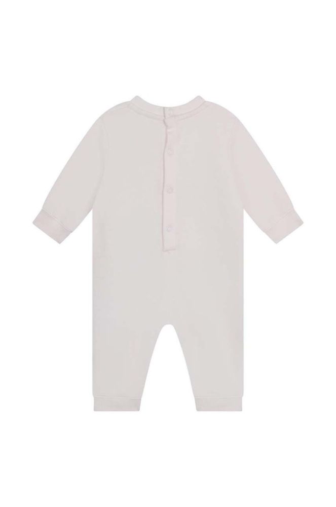Бавовняний ромпер для немовлят Kenzo Kids колір рожевий (3202480) фото 2