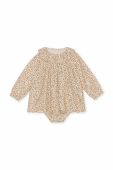 Боді для немовлят Konges Sl?jd колір бежевий (3051681)