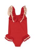 Дитячий купальник Konges Sl?jd колір червоний (2995664)