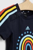 Боді для немовлят adidas I 3S GIFT SET колір темно-синій (3002703)