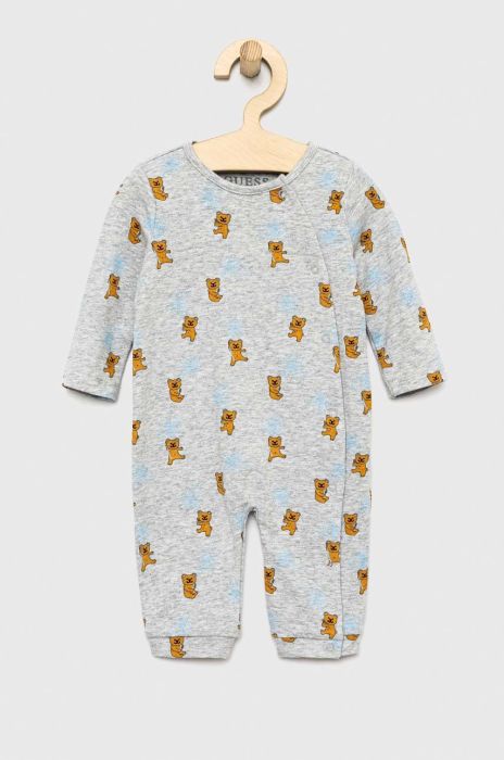 Дитячі повзунки Guess колір сірий (2870397)