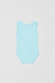 Дитяче бавовняне боді OVS 3-pack колір блакитний (3175519) Дитяче бавовняне боді OVS 3-pack колір блакитний (3175519)