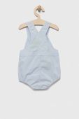 Бавовняний ромпер для немовлят United Colors of Benetton колір блакитний (3275045)