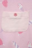 Бавовняний ромпер для немовлят United Colors of Benetton колір рожевий (3175531)