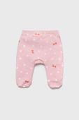 Дитячі повзунки United Colors of Benetton 2-pack колір рожевий (3184867)