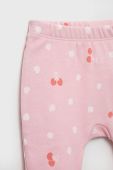 Дитячі повзунки United Colors of Benetton 2-pack колір рожевий (3184867)