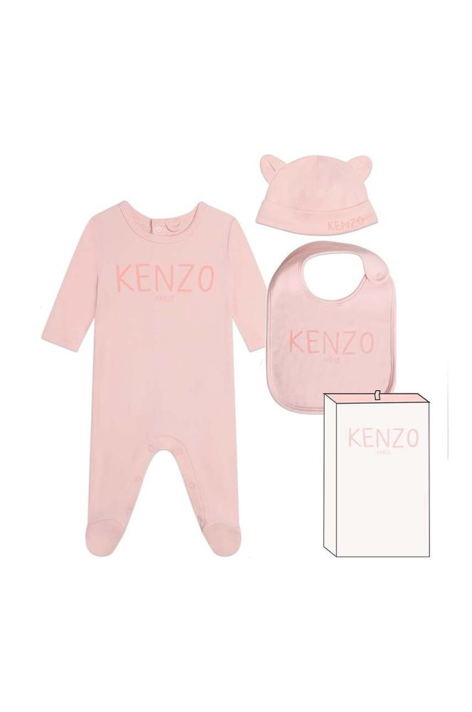 Комплект для немовлят Kenzo Kids колір рожевий (3105598)