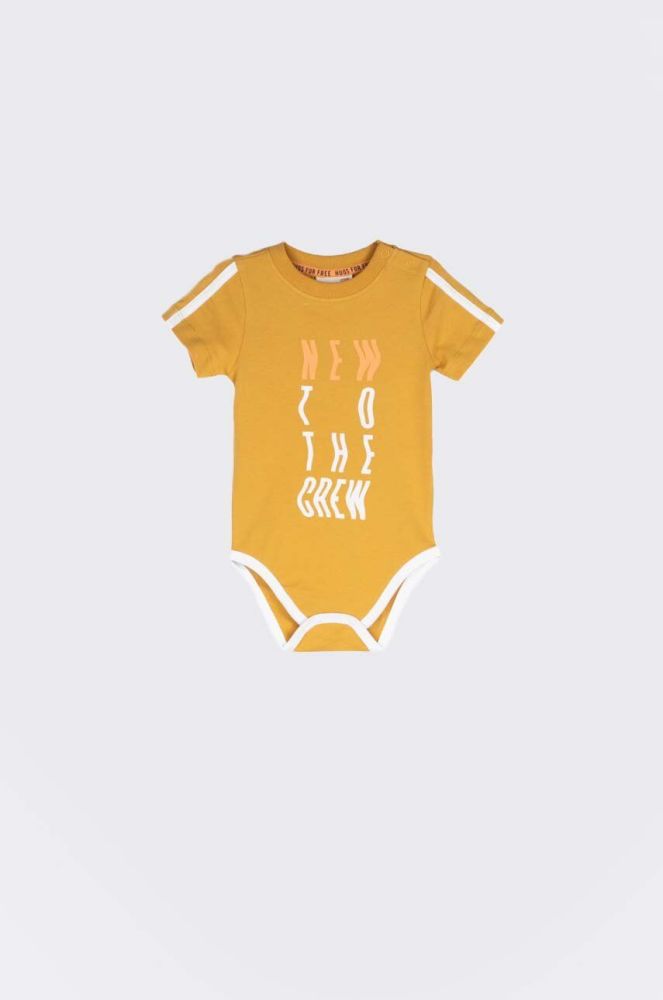 Боді для немовлят Coccodrillo колір жовтий (2995703)