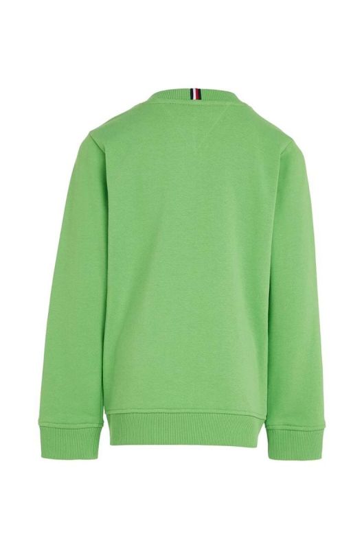Дитяча кофта Tommy Hilfiger колір зелений з принтом (3043728) фото 2