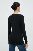Лонгслів Guess жіночий колір чорний (2939527)