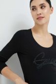 Лонгслів Guess жіночий колір чорний (2939527)