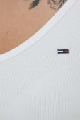 Лонгслів Tommy Jeans жіночий колір білий (2862300)