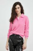 Вовняний светр Samsoe Samsoe жіночий колір рожевий