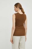 Топ Tiger Of Sweden жіночий колір коричневий