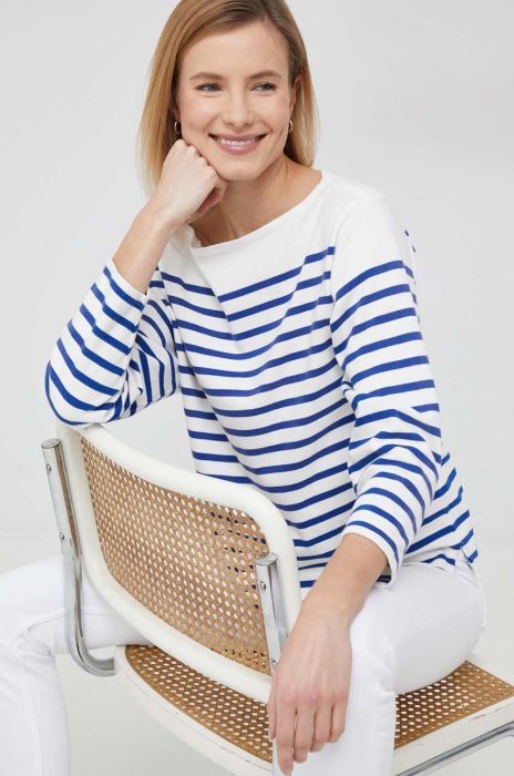 Бавовняний лонгслів Polo Ralph Lauren колір білий (2950955)