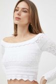 Светр Guess жіночий колір білий легкий (3035592)