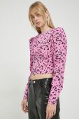 Блузка Rotate колір рожевий